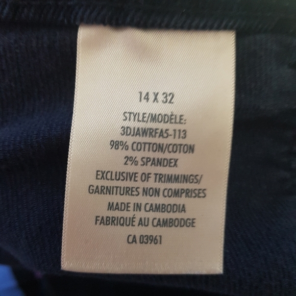 𝅺Windriver High Rise Blue Corduroy Pants - Picture 10 of 11